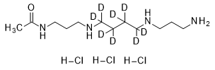 N1-Acetylspermine-d8 Trihydrochloride