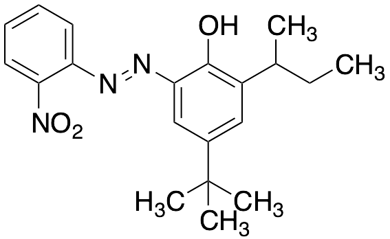 4-(1,1-Dimethylethyl)-2-(1-methylpropyl)-6-[2-(2-nitrophenyl)diazenyl]phenol