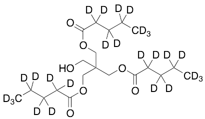Dipentanoate 2-(Hydroxymethyl)-2-((pentanoyloxy)methyl)propane-1,3-diyl-d27