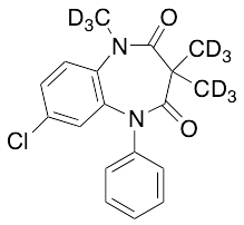 3,3-Dimethyl Clobazam-d9