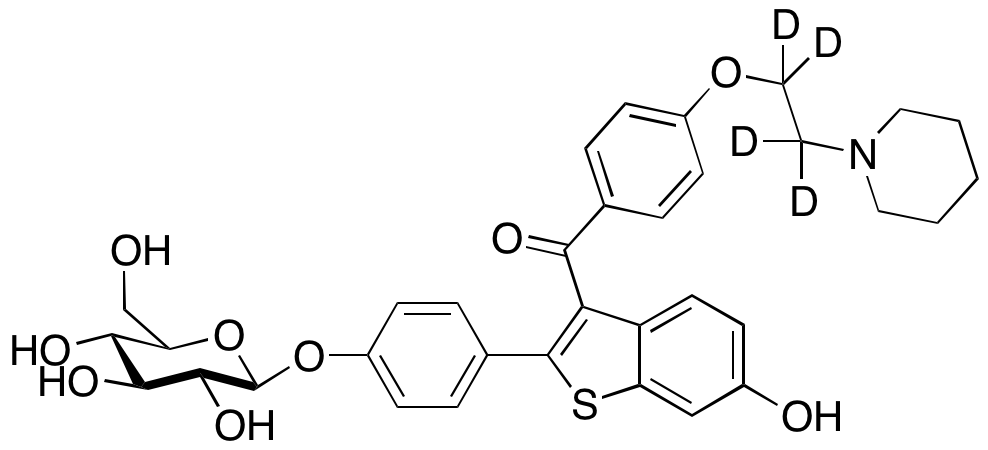 4’-Raloxifene-beta-D-glucopyranoside-d4