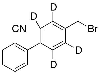 4"-Bromomethyl-2-cyanobiphenyl-d4