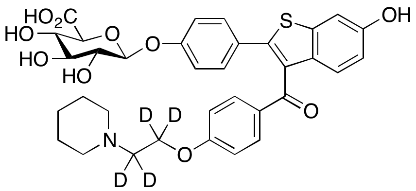 Raloxifene-d4 4’-Glucuronide