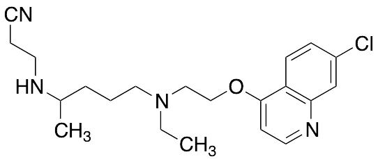 7-Chloro-4-(Diethylamino)​-​1-​methylbutyl]​amino]​propanenitrile  Hydroxychloroquine