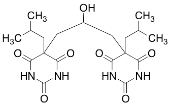 5,5'-(2-Hydroxypropane-1,3-diyl)bis(5-isobutylpyrimidine-2,4,6(1H,3H,5H)-trione)
