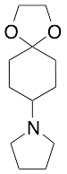1-(1,4-Dioxaspiro[4.5]dec-8-yl)pyrrolidine