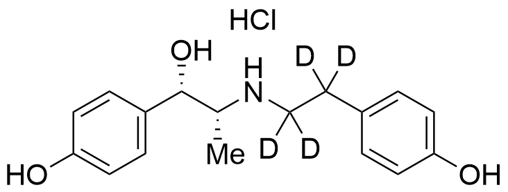 Ritodrine (Ethylene-d4) Hydrochloride