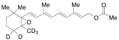 5,6-Monoepoxyretinyl Acetate-D5