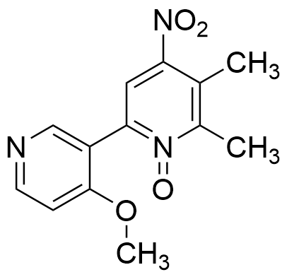 4'-Methoxy-5,6-dimethyl-4-nitro-[2,3'-bipyridin] 1-Oxide