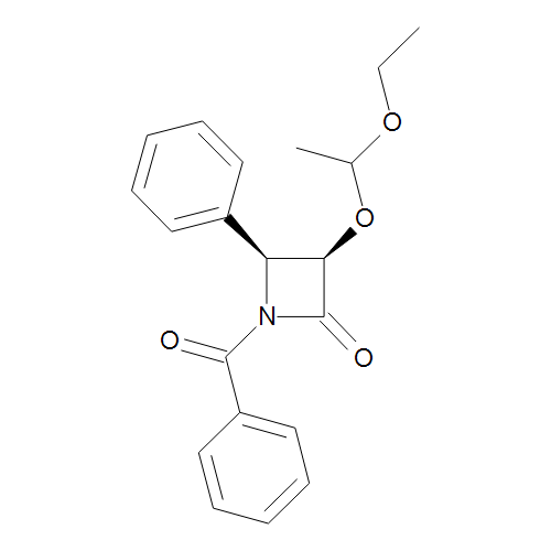 (3R,4S)-1-Benzoyl-3-(1-ethoxyethoxy)-4-phenyl-azetidin-2-one
