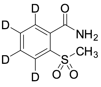2-(Methylsulfonyl)benzamide-3,4,5,6-D₄
