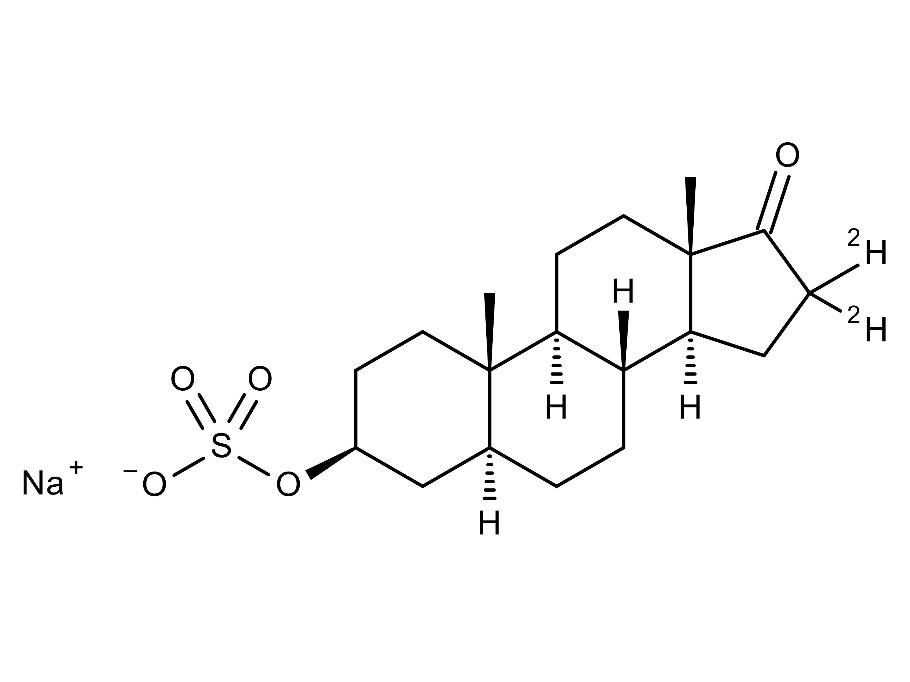 Sodium 5Alpha-Androstan-3Beta-ol-17-one-16,16-d2 Sulfate