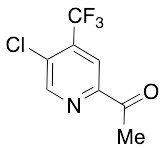 1-[5-Chloro-4-(trifluoromethyl)-2-pyridinyl]ethanone