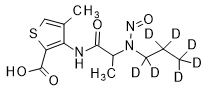 N-Nitroso Articainic Acid-d7