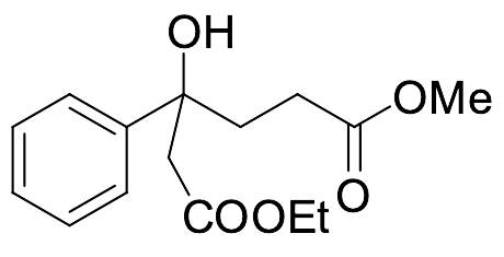 1-Ethyl-6-methyl 3-hydroxy-3-phenylhexanedioate