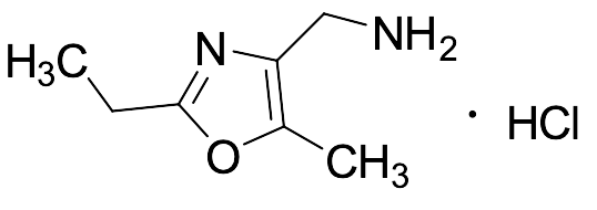 (2-Ethyl-5-methyl-1,3-oxazol-4-yl)methanamine Hydrochloride