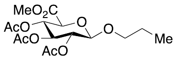 b-D-Glucopyranosiduronic Acid Propyl Methyl Ester, 2,3,4-Triacetate