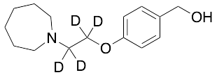 (4-(2-(Azepan-1-yl)ethoxy)phenyl)methanol-d4