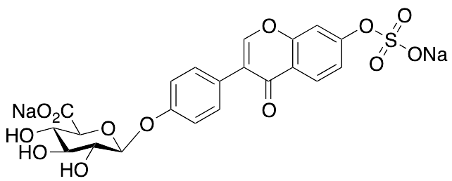 Daidzein-7-sulfate-4’-Beta-D-glucuronide Disodium Salt