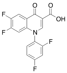 1-(2,4-Difluorophenyl)-6,7-difluoro-1,4-dihydro-4-oxo-3-quinolinecarboxylic Acid