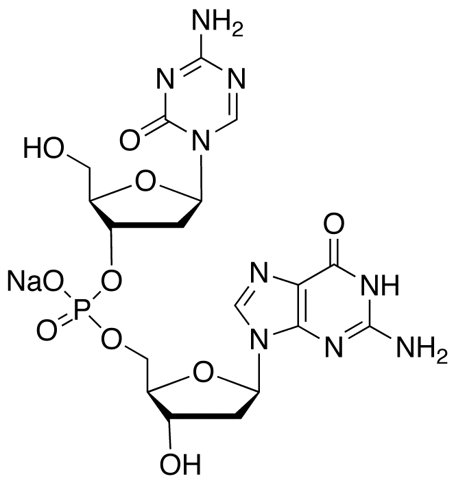 2'-Deoxy-5-azacytidylyl-(3'→5')-2'-deoxy-guanosine Sodium Salt