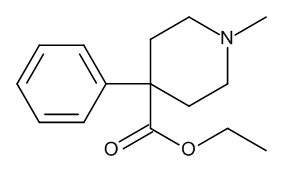Pethidine (Meperidine) 0.1 mg/ml in Methanol - CAS No. 57-42-1 Pethidine (Meperidine) 0.1 mg/ml in Methanol