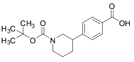 4-(1-(tert-Butoxycarbonyl)piperidin-3-yl)benzoic Acid