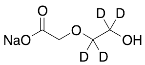 Sodium Beta-Hydroxyethoxyacetate-d4