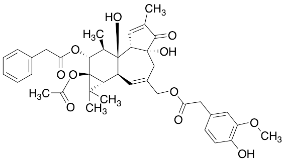 13-Acetyl,12-Phenacetyl-Phorbol 20-Homovanillate