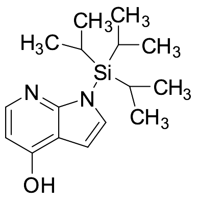 1-[tris(1-Methylethyl)silyl] 1H-Pyrrolo[2,3-b]pyridine-4-ol