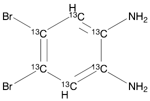 4,5-Dibromobenzene-1,2-diamine-13C6