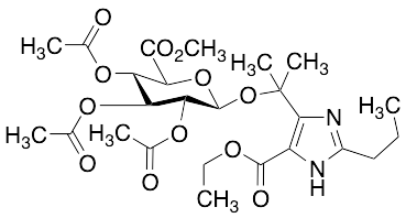 1-Methylethyl-2-propyl-1H-imidazole-5-carboxylic Acid Ethyl Ester 2,3,4-Tri-O-acetyl-beta-D-glucuronide Methyl Ester