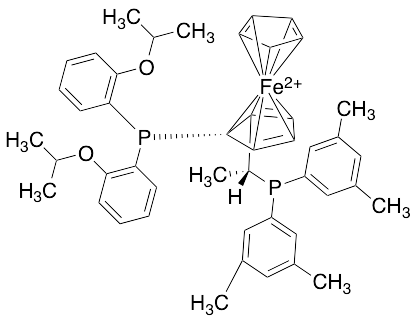 (R)-1-[(S)-2-Bis(2-isopropoxyphenyl)phosphino)ferrocennyl]ethylbis(3,5-dimethylphenyl) Phosphine