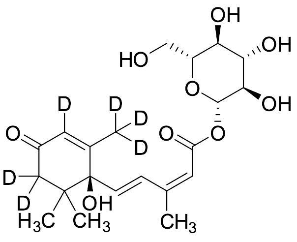 (S)-cis,trans-Abscisic Acid Glucosyl Ester-D₆