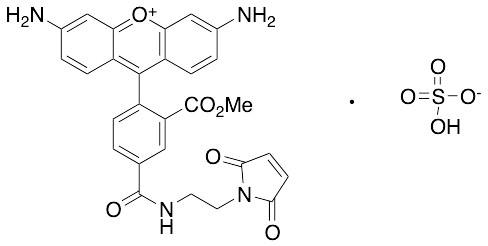 Rhodamine-123 5-C2-Maleimide Sulfate Salt