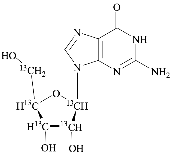 Guanosine-13C5