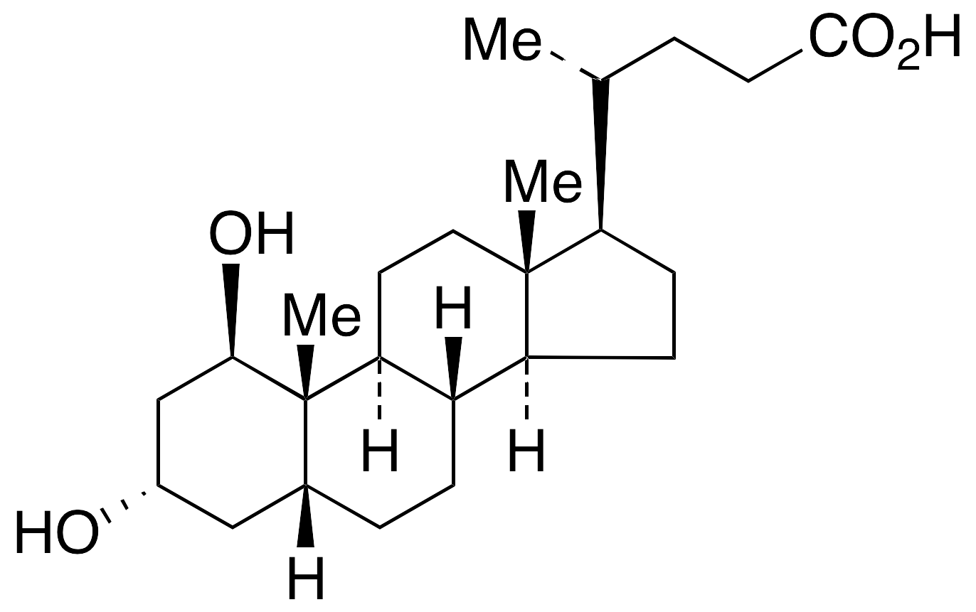(1beta,3alpha,5beta)-1,3-Dihydroxy-cholan-24-oic Acid