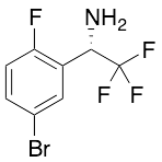 (S)-1-(5-Bromo-2-fluorophenyl)-2,2,2-trifluoroethanamine