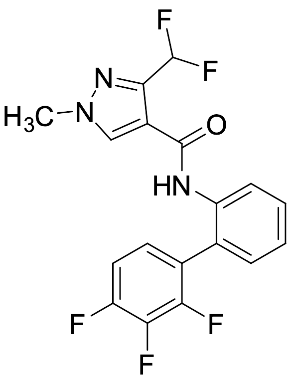 3-(Difluromethyl)-1-methyl-N-(2',3',4'-trifluoro[1,1'-biphenyl]-2-yl)-1H-pyrazole-4-carboxamide