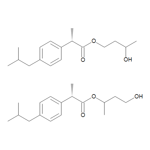Dexibuprofen 1,3-Butylene Glycol Esters (Mixture of Regio- and Stereoisomers)
