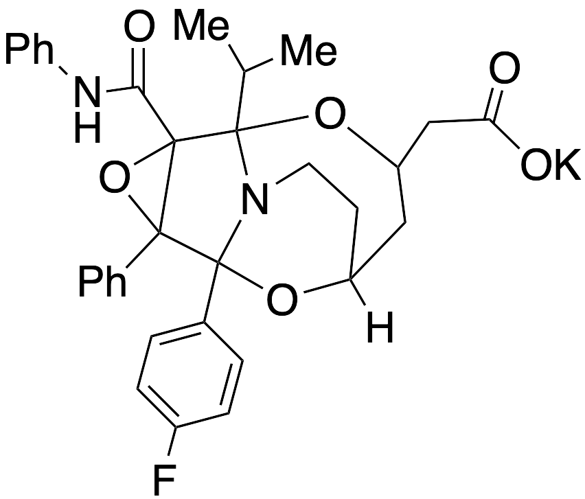 Atorvastatin Epoxy Pyrrolooxazin Tricyclic Potassium Salt Impurity (>85%)