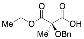 (2R)-2-Methyl-2-(phenylmethoxy)propanedioic Acid 1-Ethyl Ester