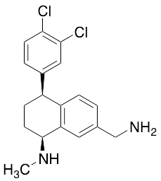 (5S,8S)-5-(3,4-Dichlorophenyl)-5,6,7,8-tetrahydro-8-(methylamino)-2-naphthalenemethanamine