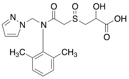 Metazachlor 3-Mercaptolactic Acid Conjugate Sulfoxide