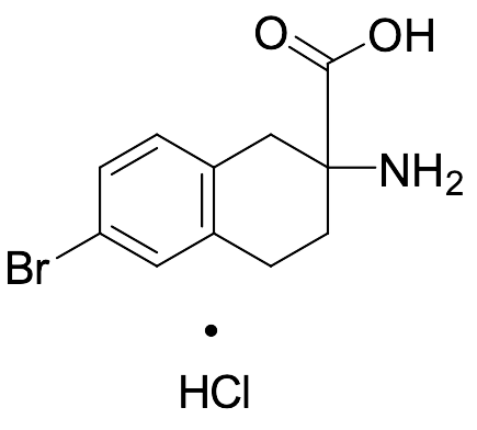 2-Amino-6-bromo-1,2,3,4-tetrahydronaphthalene-2-carboxylic Acid Hydrochloride