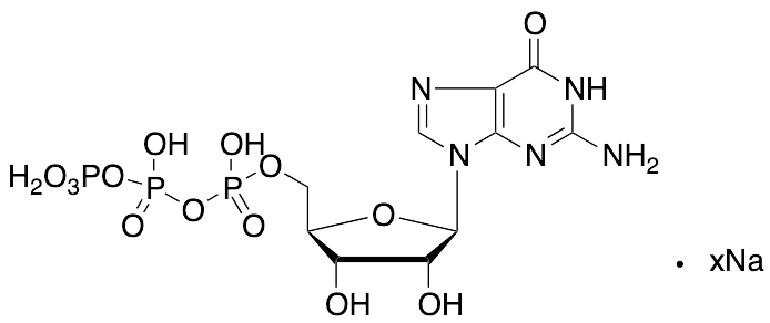 Guanosine 5'-(Tetrahydrogen triphosphate) Sodium Salt (>80%)
