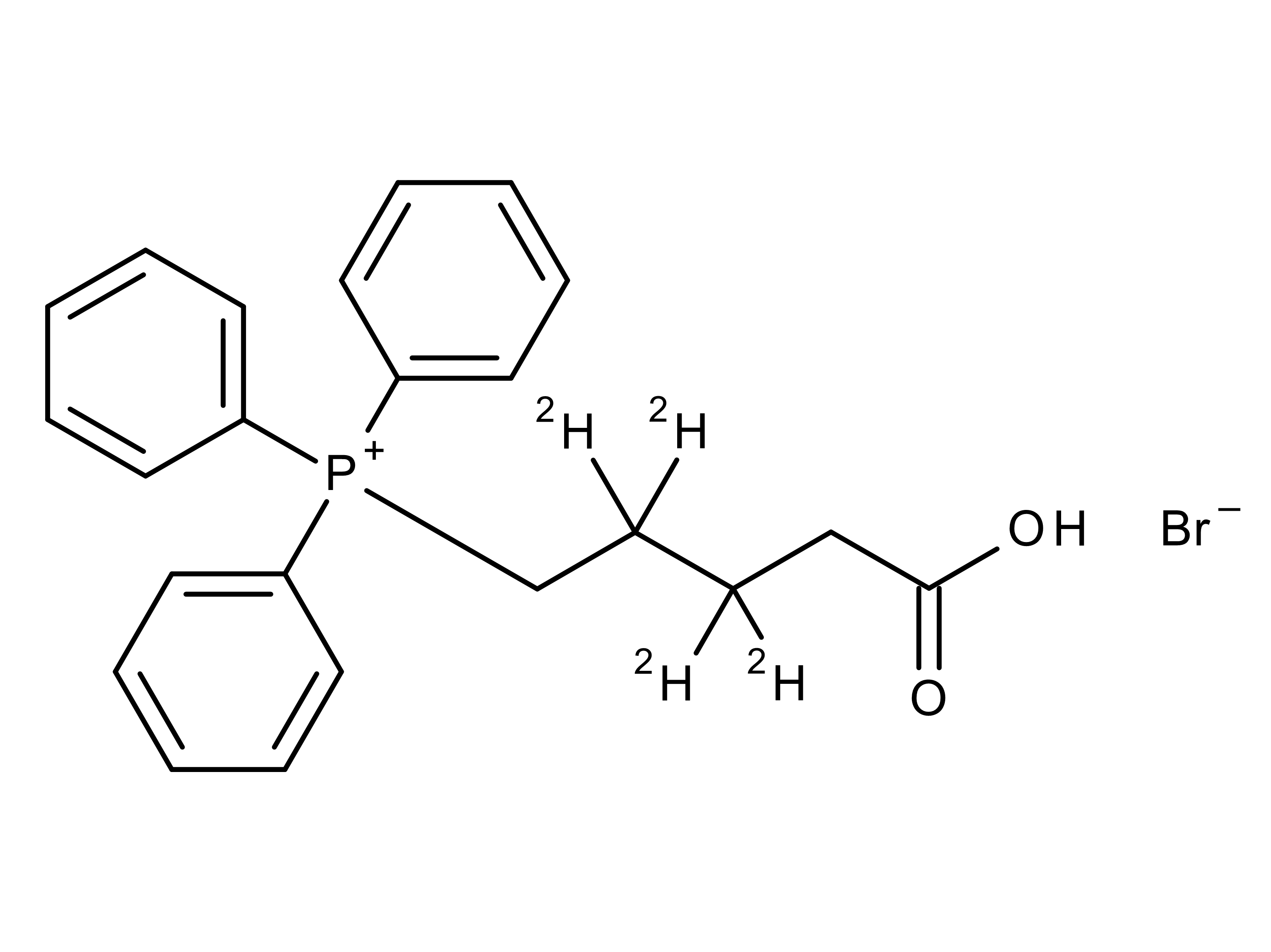 (4-Carboxybutyl-d4)triphenylphosphonium Bromide