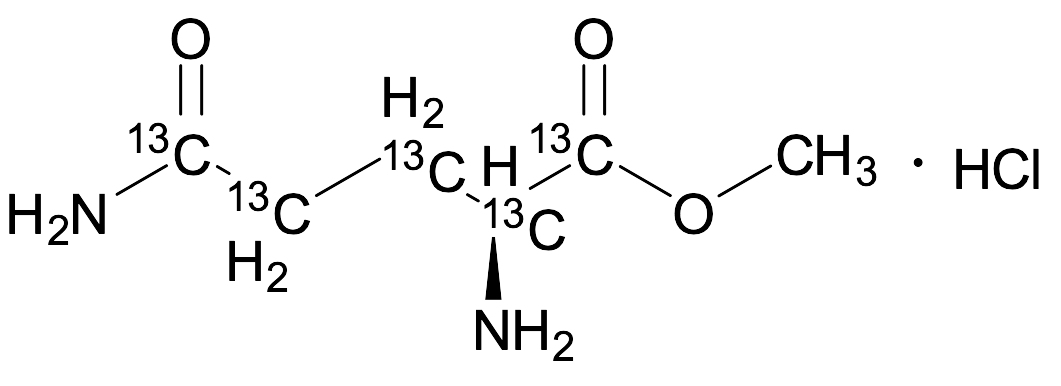 L-Glutamine Methyl Ester Hydrochloride- 13C5