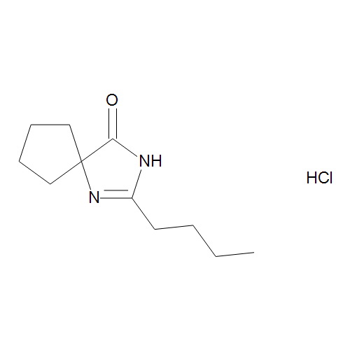 2-Butyl-1,3-diazaspiro[4.4]non-1-en-4-one Hydrochloride