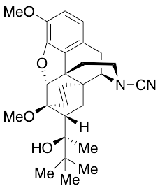 (aS,5a,7a)-4,5-Epoxy-7-(1-hydroxy-1,2,2-trimethylpropyl)-3,6-dimethoxy-6,14-ethenomorphinan-17-carbonitrile